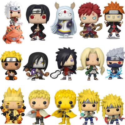 China Collectible Model Toy Gaara Tsunade Orojimaru kakashi Anime Vinyl Figure PVC Action Figure Toy New Arrival Funk POP Cartoon Collectible Model Toy for sale