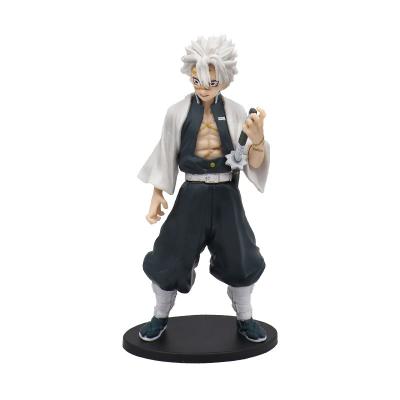 China Cartoon Toy Japanese Anime Demon Slayer Kimets No Sitting Yaiba PVC Action Figure Toy for sale