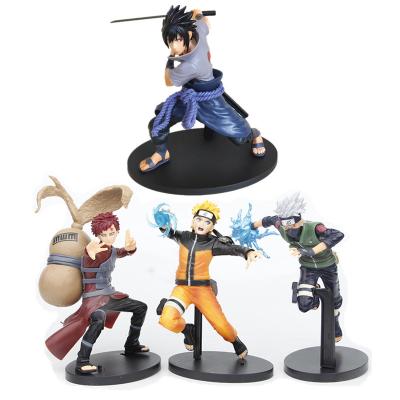 China High Quality Collection Gift Customized PVC Model Toy 2022 Cartoon ZERO Anime Action Numbers Uchiha Itachi Uchiha Sasuke Narutos for sale