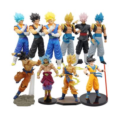 China Cartoon Toy 3D Design 3D Model Printing Model Seven Dragon Bali Goku Anime Son Goku Statue Bali Z Dragon Bali Figure Vintage for sale