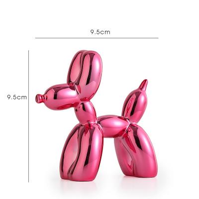 China Europe Home Decoration Abstract Garden Statue Balloon Dog Sculpture for sale