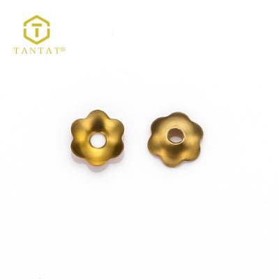 China Jewelry Making Newest Brass Jewelry Findings Brass End Spacer Bead Cap for sale