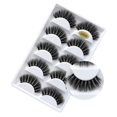 China Responsive Private Label Packaging False Eyelashes Hot Selling False Eye Lashes for sale