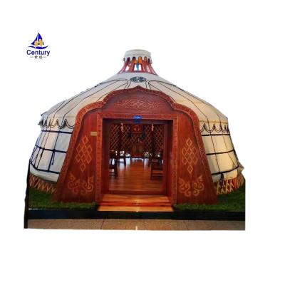 China Water Proof Dome Mongolian Traditional Yurts Tent for sale