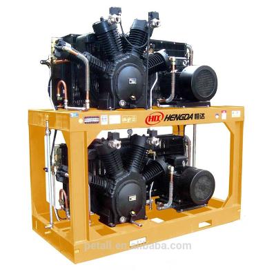 China 40 bar lubricated high pressure air compressor on hot sale for sale