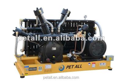 China PET Industry Lubricated Booster High Pressure Air Compressor for sale