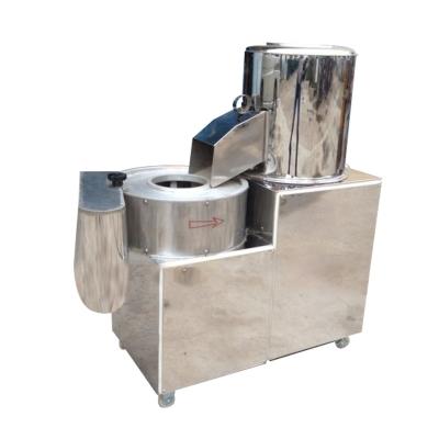 중국 Automatic Potato Washing Peeling Machine High Efficiency Potato Slicer 판매용