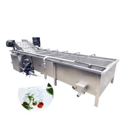 Китай Industrial Vegetable Bubble Washing Machine For Tomato Applicated In Dairy Products Factory продается