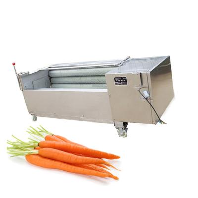 China Automatic Washing And Peeling Machine For Carrot Taro Fish Ginger Potato Cassava Te koop