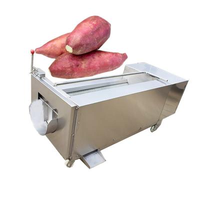 中国 Automatic Fruit And Vegetable Brush Washing peeling Machine Ginger Peeler Potato Washer Price 販売のため