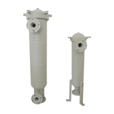 China Plastic bag cartridge filter housing for water treatment vessel for sale