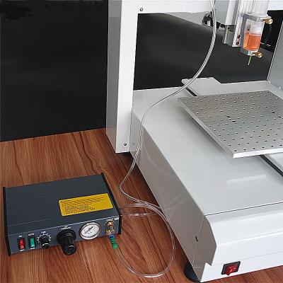 China Desktop Automatic Glue Dispensing Machine / Coating Dispensing Machine for sale