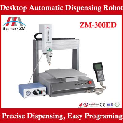 China SMT solder paste dispenser machine ZM-300ED glue dispensing robot for sale