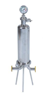 China 20 inch SS filter housing , liquid filtration single cartridge filter housing for sale