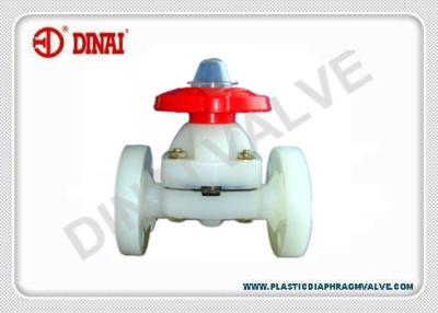 China UPVC diaphragm valve weir type. flange ANSI#150, JIS10K, DIN. 2