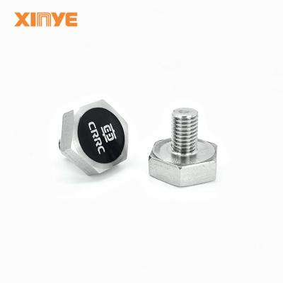 China Waterproof / Weatherproof RFID metal tag uhf vehicle tags screw on mount vehicle for sale