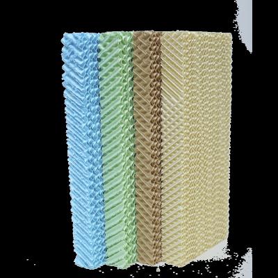 China Building Material Shops High Water Absorption Efficiency Brown Evaporative Cooling Cooling Pad for sale