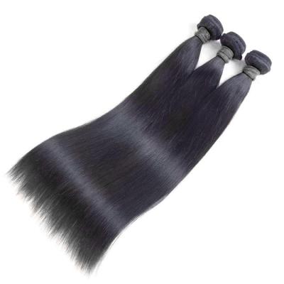 China Silky straight wave all natural human head strands 10 high quality human main locks can be dyed any shade 2 inches longer than their actual length for sale