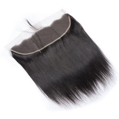 China Transparent Quality Silky Straight 13*4 Lace Closure Remy Hair With Baby Hairline 2 Inches Length Real Long Hair Wig for sale