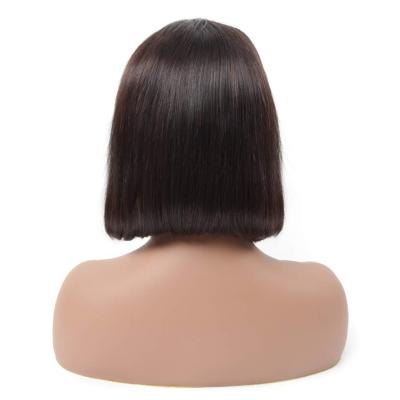 China Headband Bob Hair Wig For Black Women None Lace Up Inch Machine Made Hair Wigs 10-14 Front Wigs Remy Human Virgin Hair for sale