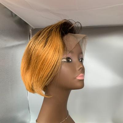 China 1b30 Full Lace Front Wigs 100 Virgin Brazilian Straight Unprocessed Swiss Human Hair 13x4 Lace Frontal Wig Pre Plucked for sale