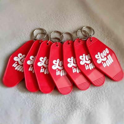 China Agriculture Daqido Hotel Motel Key Chain Style Pendant Key Chain For Her He Custom Branding Gift for sale