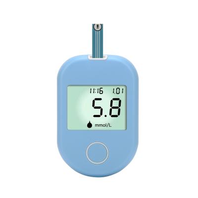 China Latest Plastic Blood Glucose Meter Home Medical Blood Glucose Meter On Call Plus Test Strip for sale