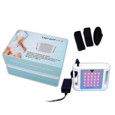 China Skin tightening painless portable wholesale price lipo laser pads with skin tightening slimming machine for sale