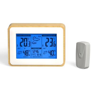 China F Temperature Switch Display INDOOR OUTDOOR WEATHER STATION for sale