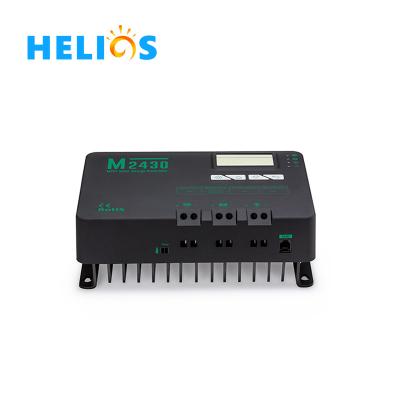 China Helios Solar Caravan 12V 24V 30A MPPT Para rv La bateria scam DC marine control carga charger controller for sale