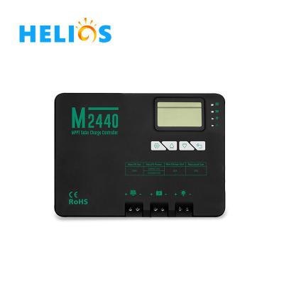 China Solar Charger Controller Helios Solar Energy 12V 24V 40A MPPT Solar Charge Controller for RV Caravan for sale