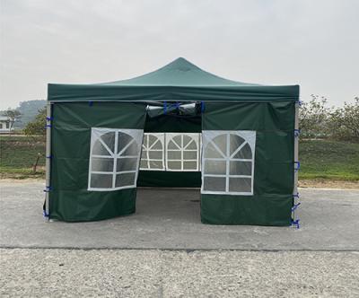 China Cheap Price Trade Show Garden Tent Factory Selling Shelter Canopy Church Window 600D Oxford Cloth Tent for sale