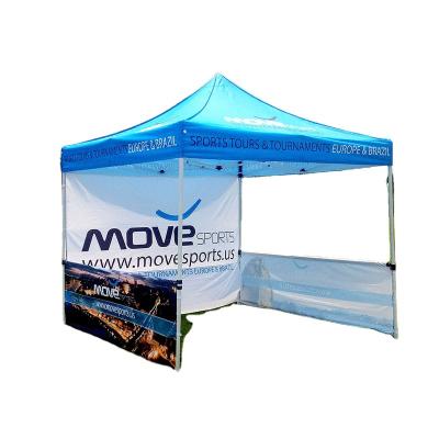 China Custom trade show color and design full sides wall free design low budget tent built in china event pop up canopy velaria tent for sale