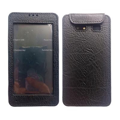 China Shockproof Handheld Swap Machine POS PU Leather Cover For Sunmi P2 mini for sale