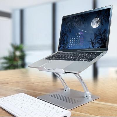 China 11 to 17 inch laptop stand holder, Multi-angle stand with Heat-duct to elevate laptop, adjustable notebook stand for laptop up to 17 inch for sale