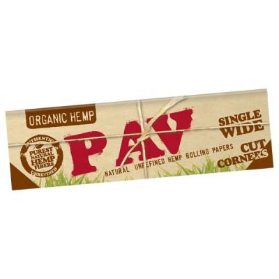 China 50 Eco-Friendly Raw Single Wide Sheets Custom Roll Rolling Papers for sale