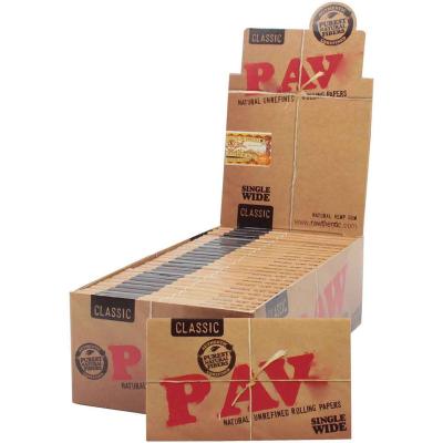 China Best Eco - Friendly Gift For Him Hot Sale Classic Tall Rolling Paper Tricks Thin Paper for sale