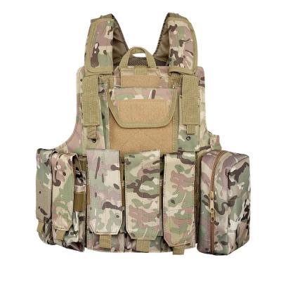 China Manganese Steel Plate Oxford Cloth Plate Carrier Waterproof Military Tactical Vest for sale