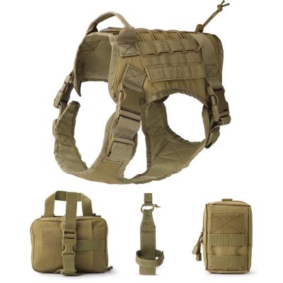 China Amry Tactical Military Dog Vest Bullet Proof Padded Military Duty Vest for sale