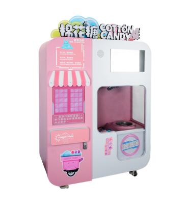 China Shopping Mall Amusement Park School Use 32 Flowers Marshmallow Machine Commercial Supply CE Certified Snacks Cotton Candy Making Vending Machine for sale