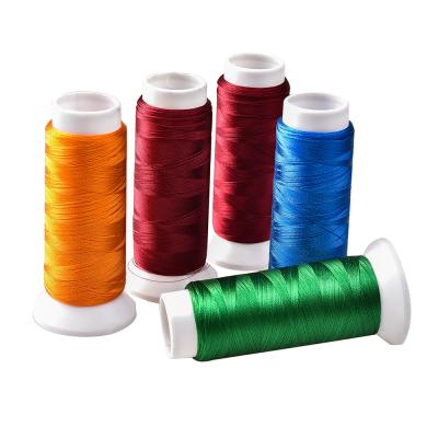 China High Tenacity Factory Supply 100% Viscose Embroidery Thread 120D/2 2021Trimming Direct for sale