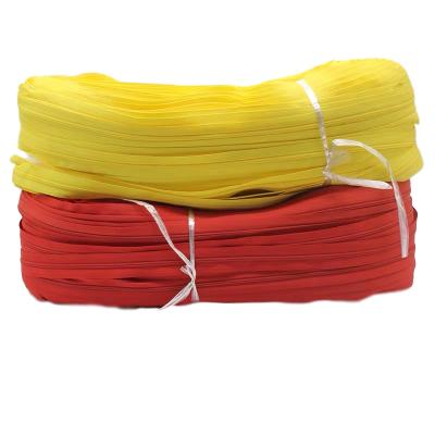 China Durable Nylon Zipper No.3 Long Chain 3# Zipper Rolls Nylon Netting for sale