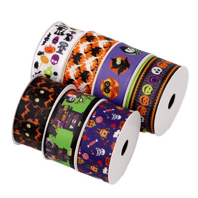 China Sustainable Party Favors Ribbons Ribbons Halloween Ribbons Wholesale Custom Grosgrain Ribbons for sale