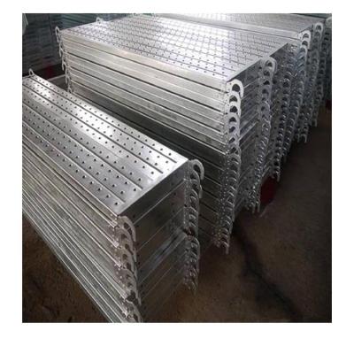 China Contemporary Galvanized Steel Plank Metal Plank Scaffolding Types Scaffolding Steel Plank for sale