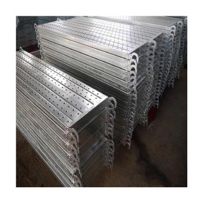 China Contemporary factory wholesale steel plank with hook metal scaffolding steel plank galvanized for sale