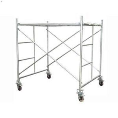 China Contemporary Hot Frame Q235 Portable Ladder Mason Scaffolding Through Frame for sale