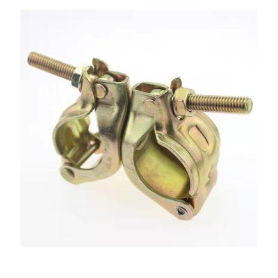 China Contemporary Chinese Scaffolding Coupler Couplers Sheath Stamping Coupler Cast Iron Swivel Clamp Casting Scaffolding for sale