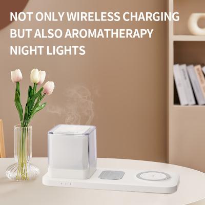 China Draadloos opladen LED nachtlicht 3000K - 4000K aromatherapie nachtlicht Te koop