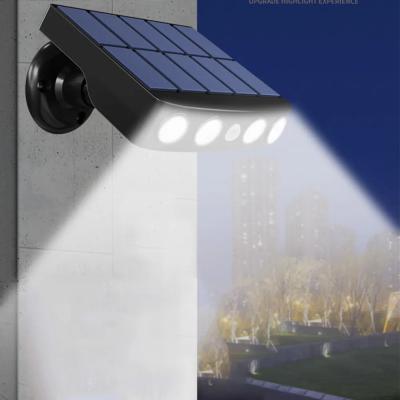 China 100lm/w Luz solar de parede 5V Lâmpadas de rua LED de exterior Impermeável Construído em sensor de corpo humano PIR à venda