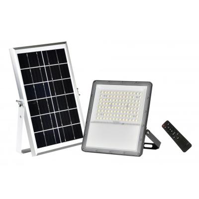 China 2000 Lumens 100w LED Flood Light 3000K / 4000K / 6500K Solar Powered Flood Light for sale